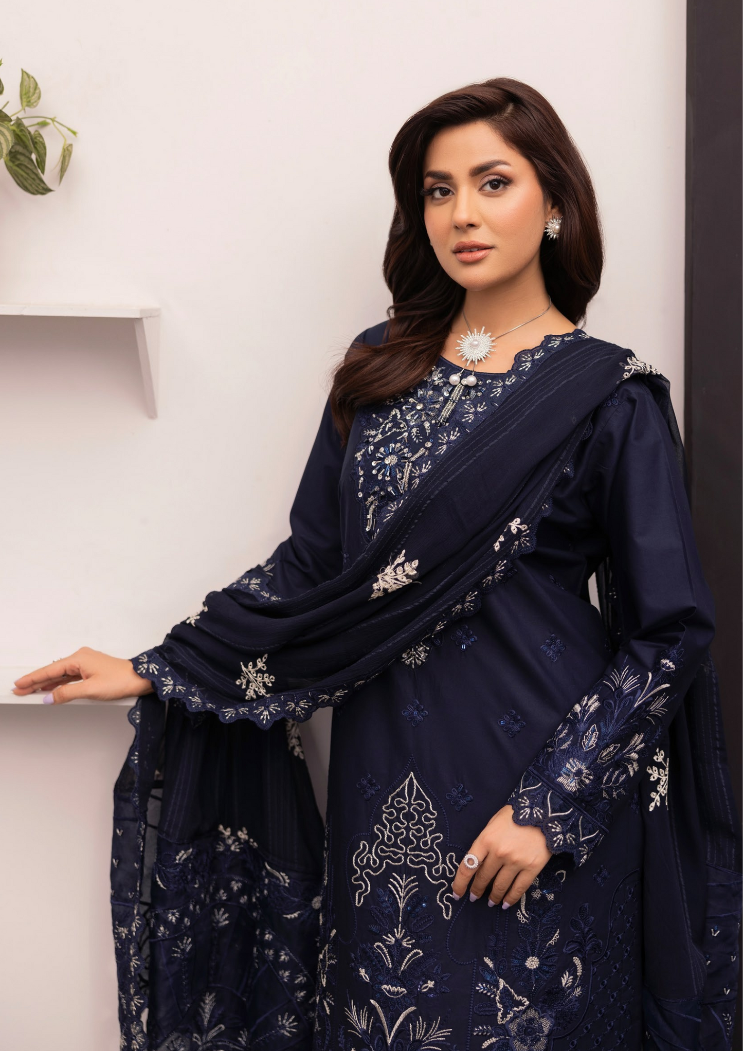 RIM JHIM - Luxury Embroidered Lawn