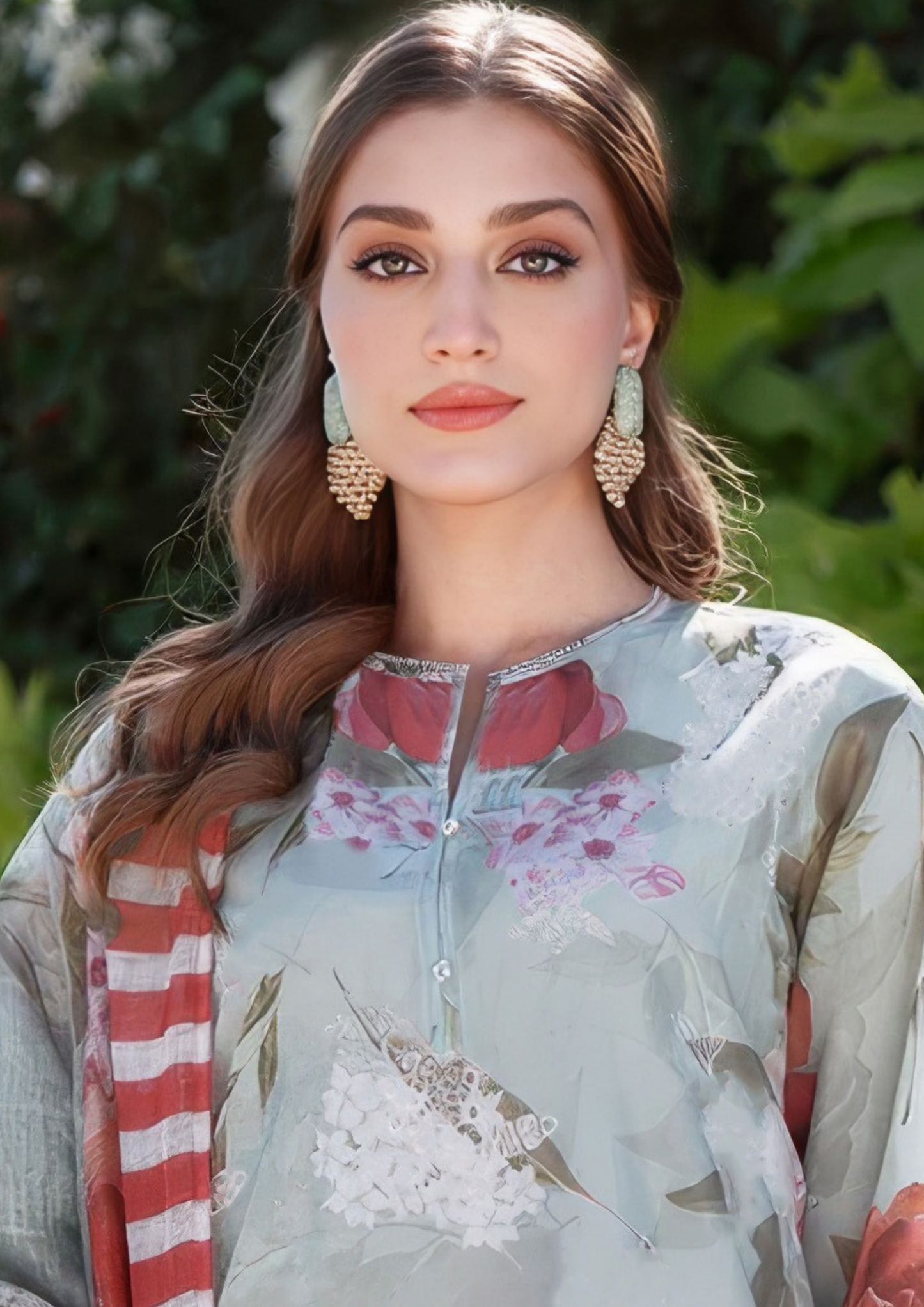 PARIZAAD - Unstitched 3-Piece Digital Print Lawn