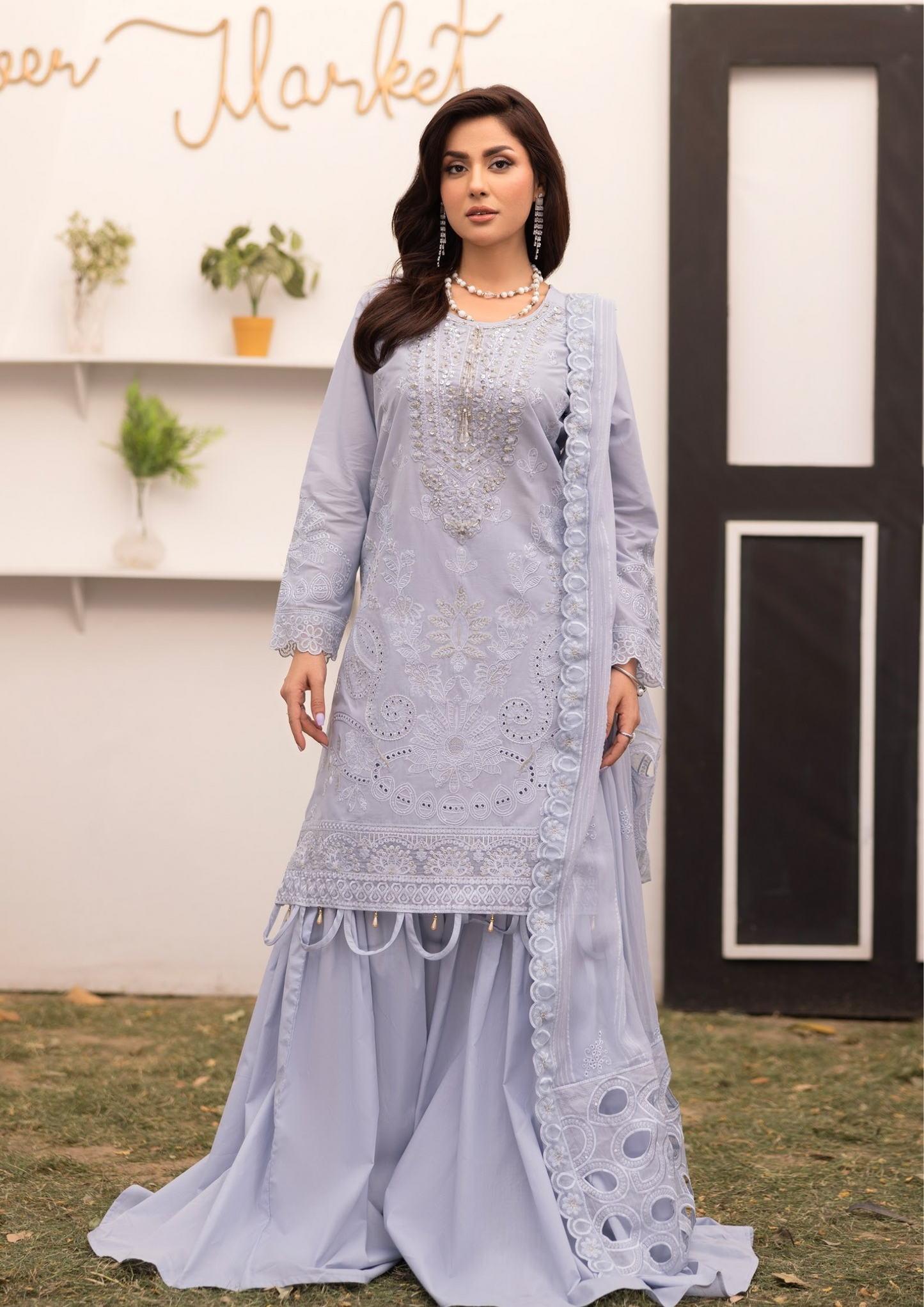 RIM JHIM - Luxury Embroidered Lawn