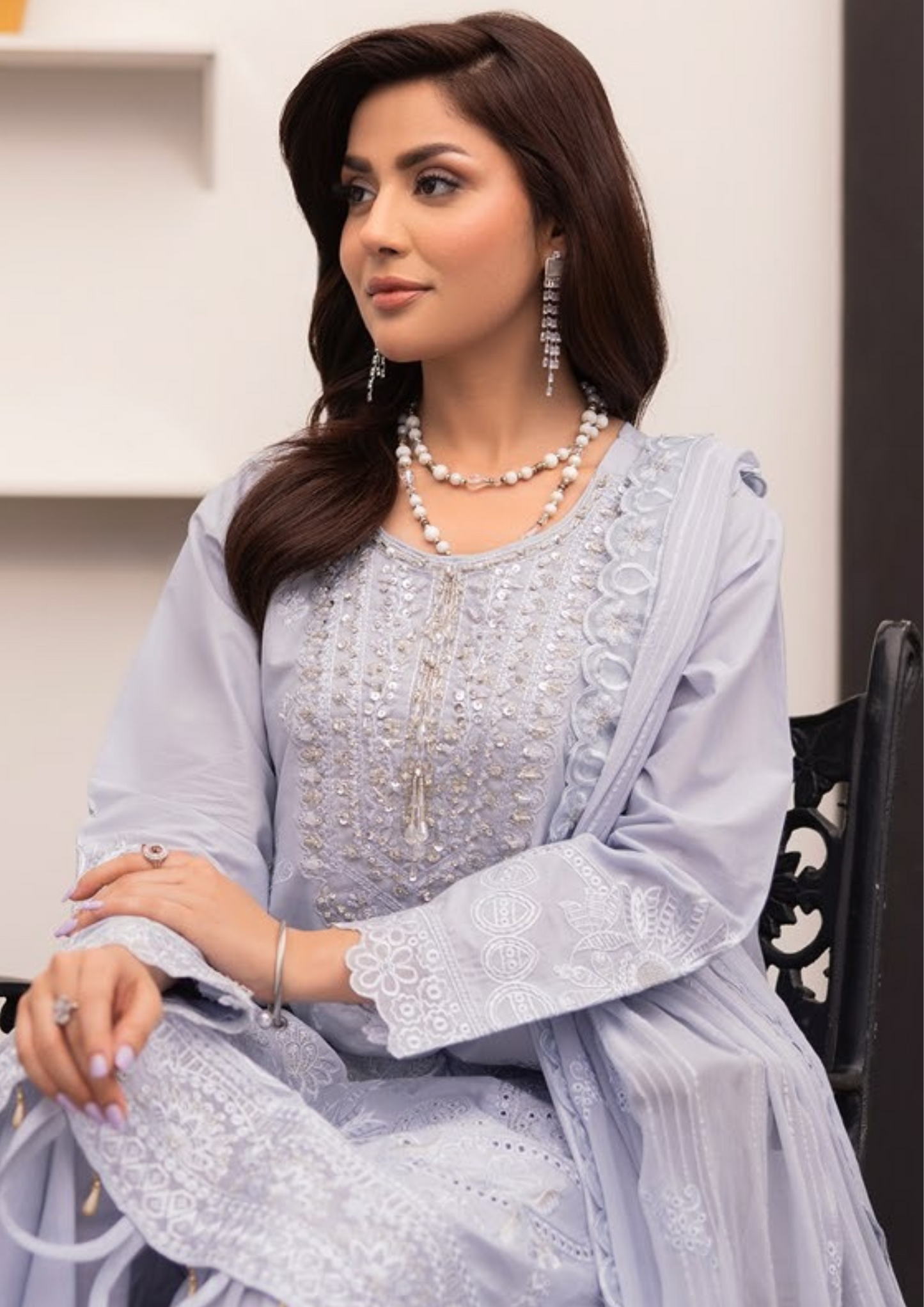 RIM JHIM - Luxury Embroidered Lawn
