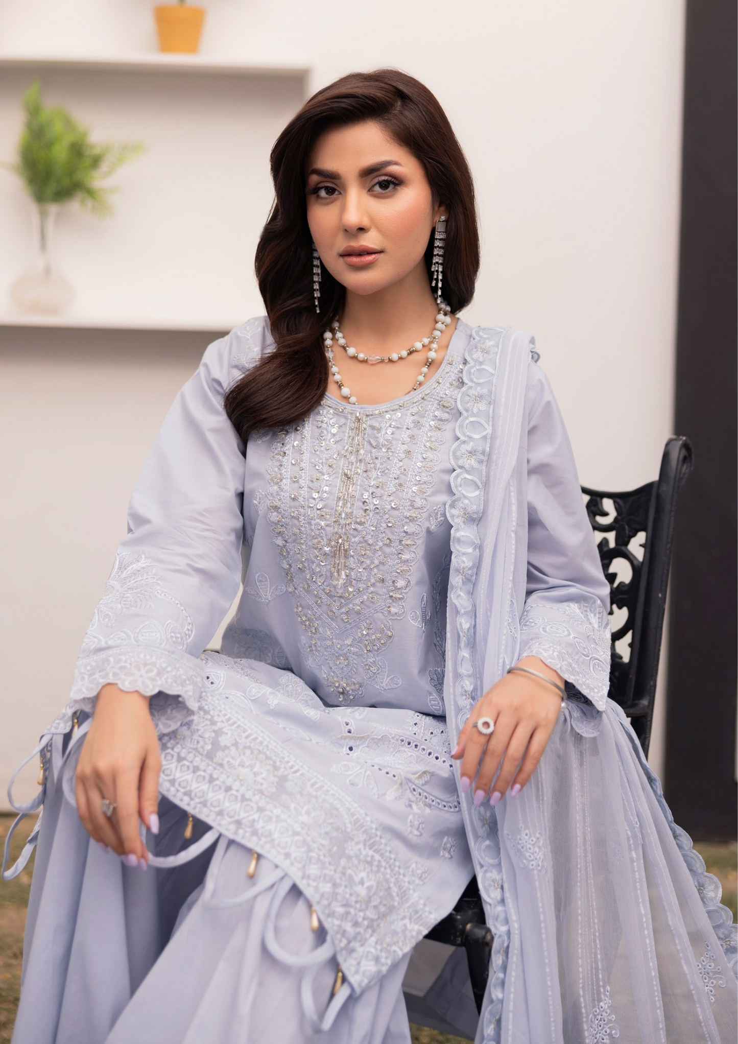 RIM JHIM - Luxury Embroidered Lawn