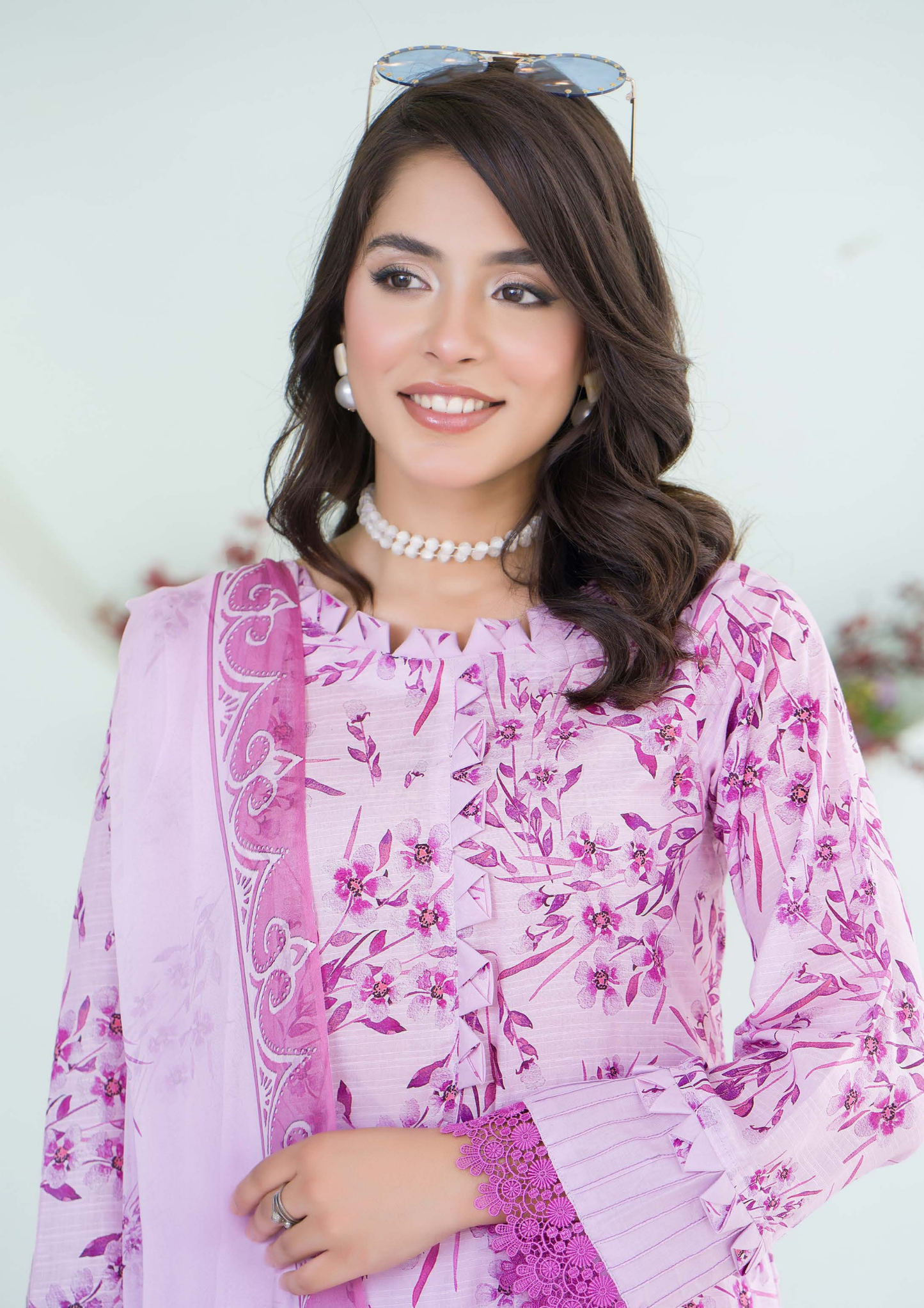 PEHNAWAA - Unstitched 3-Piece Digital Printed Lawn