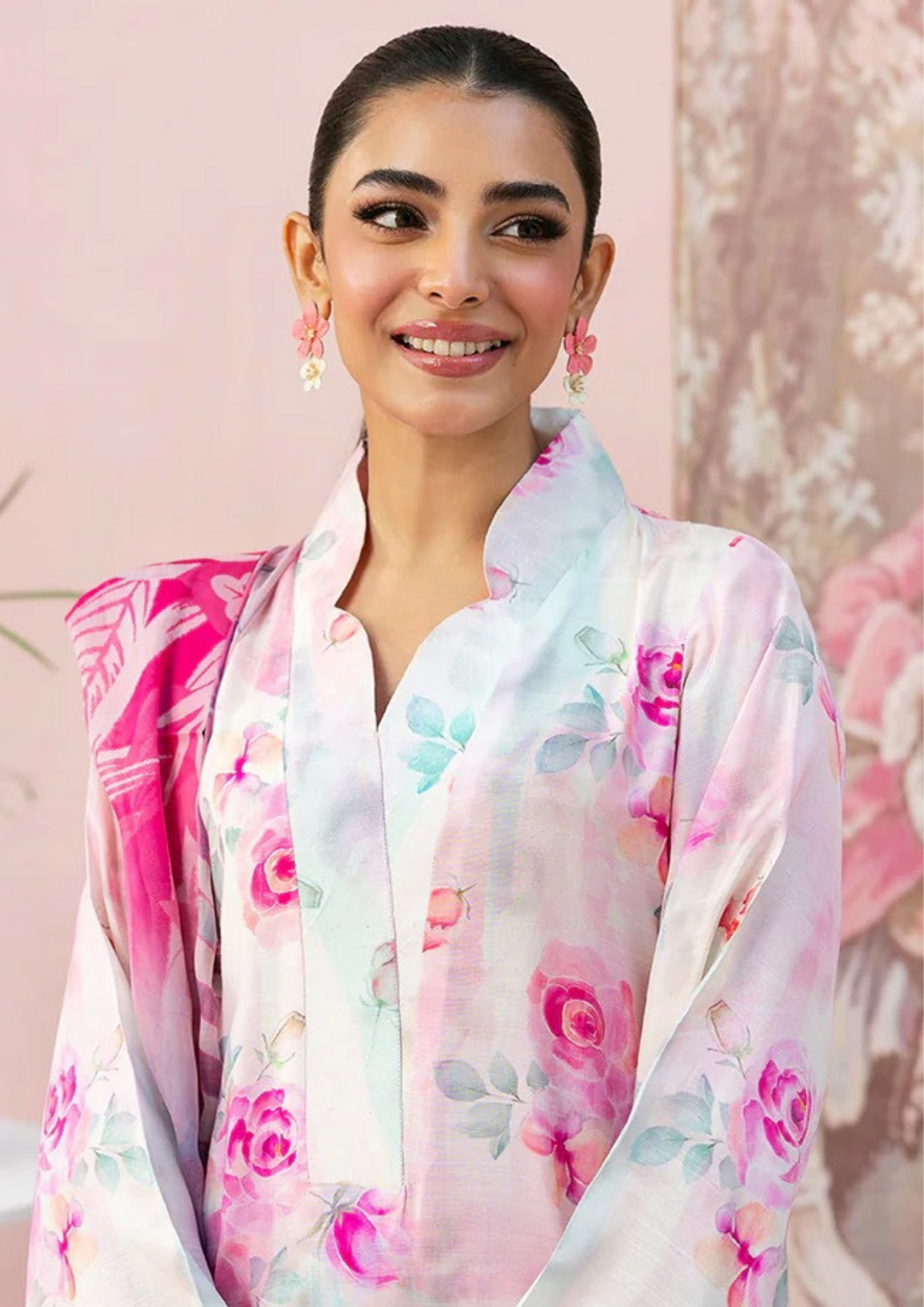 NAQSH-E-NAAZ - Unstitched 3-Piece Digital Bana Dora Lawn