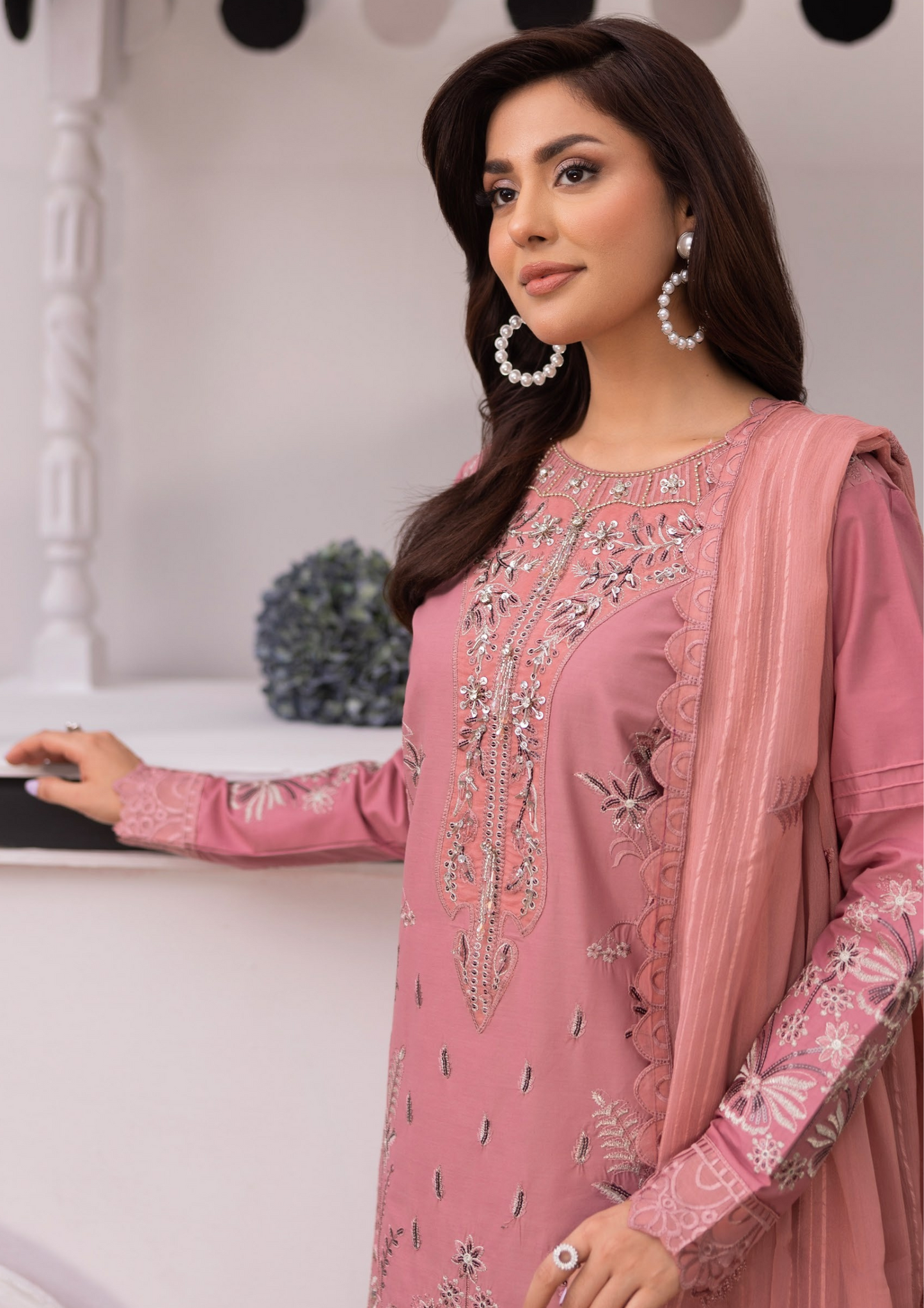 RIM JHIM - Luxury Embroidered Lawn
