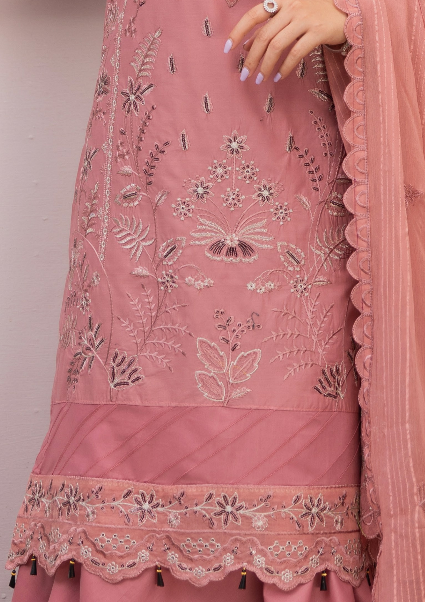 RIM JHIM - Luxury Embroidered Lawn