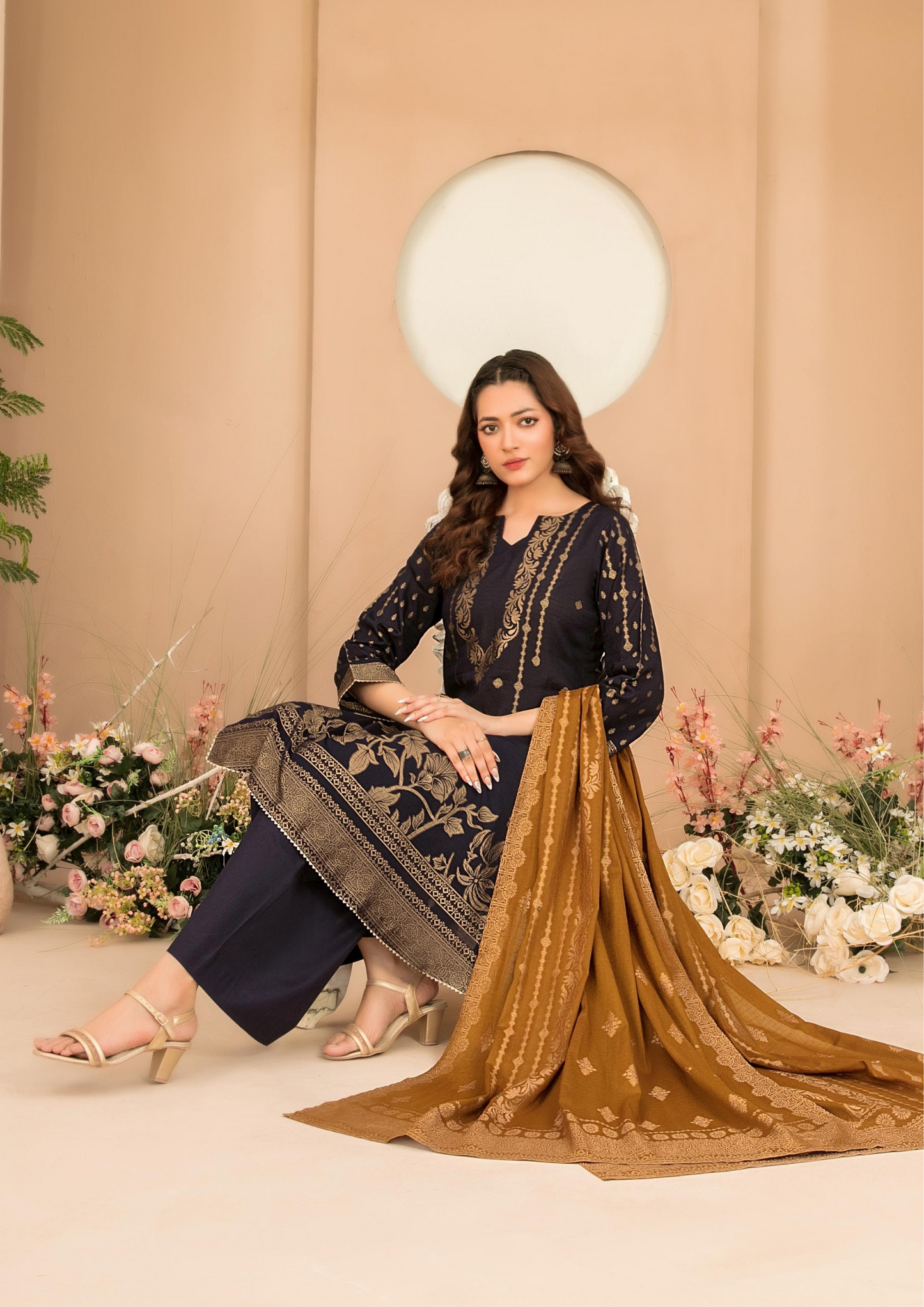 LAWN TALE - Unstitched 3-Piece Broshia Banarsi Lawn