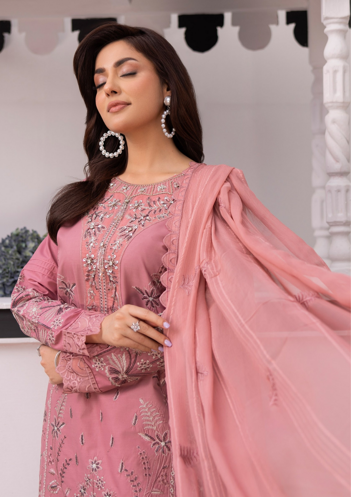 RIM JHIM - Luxury Embroidered Lawn