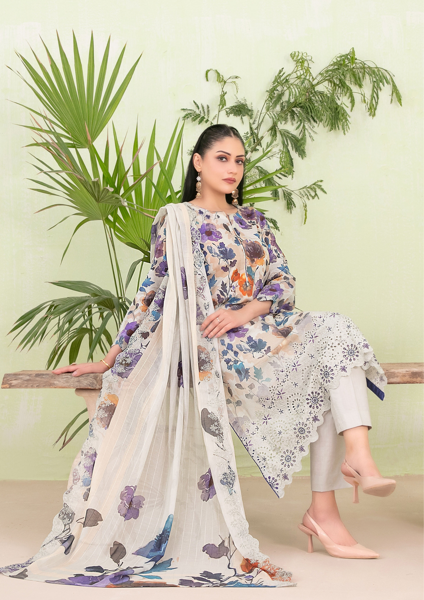 COCO - Unstitched 3-Piece Luxury Embroidered