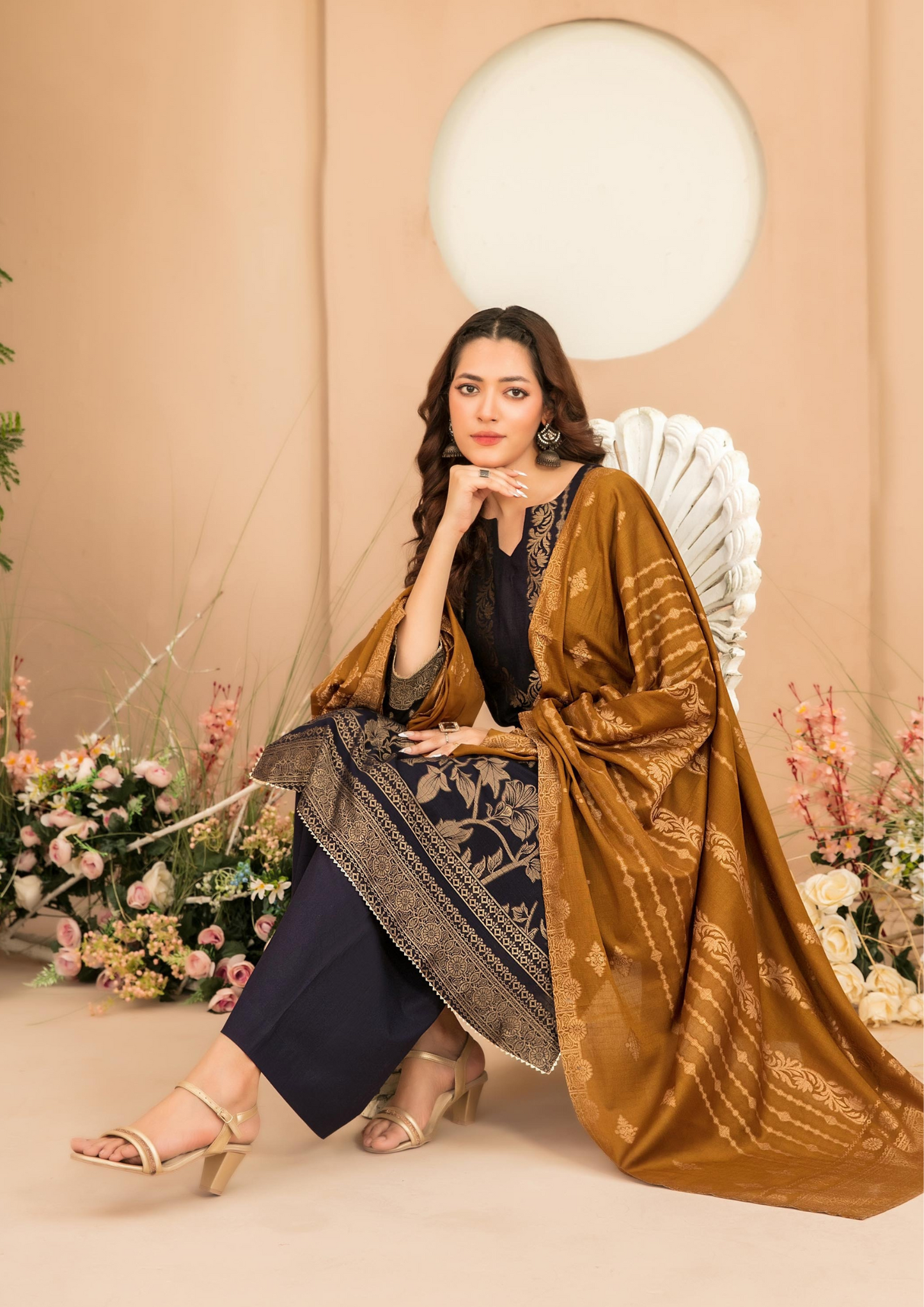 LAWN TALE - Unstitched 3-Piece Broshia Banarsi Lawn