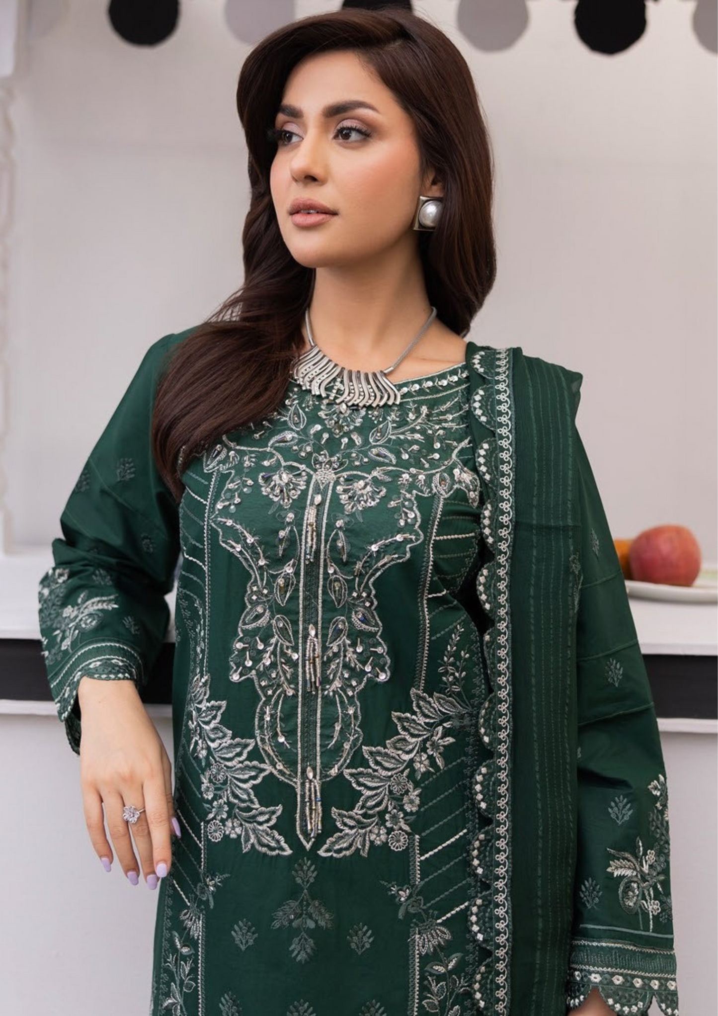 RIM JHIM - Luxury Embroidered Lawn