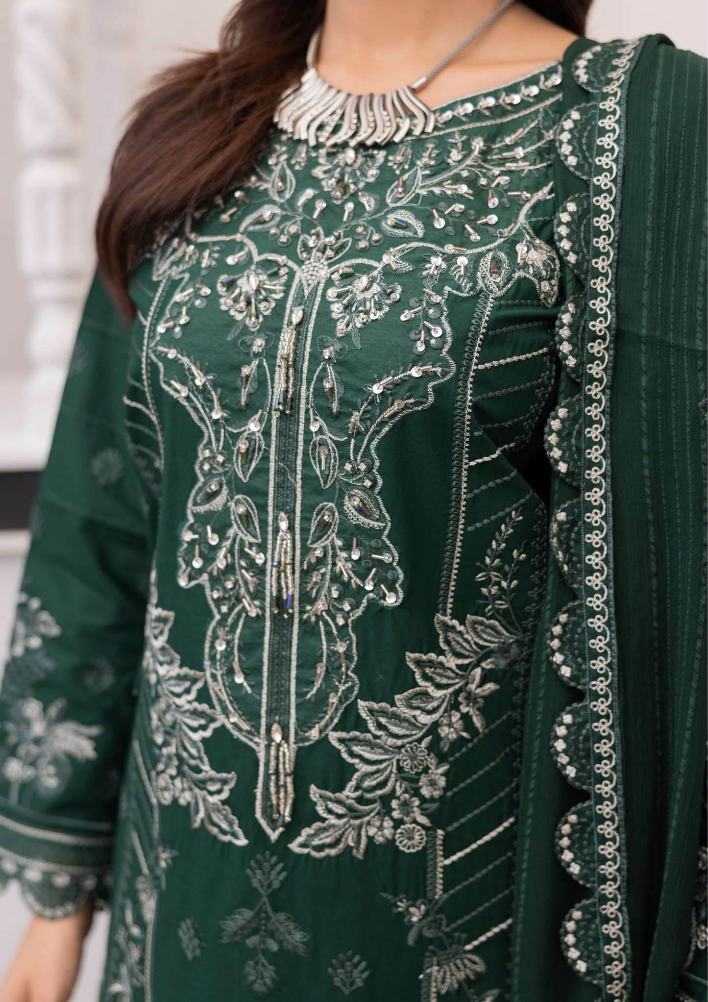 RIM JHIM - Luxury Embroidered Lawn
