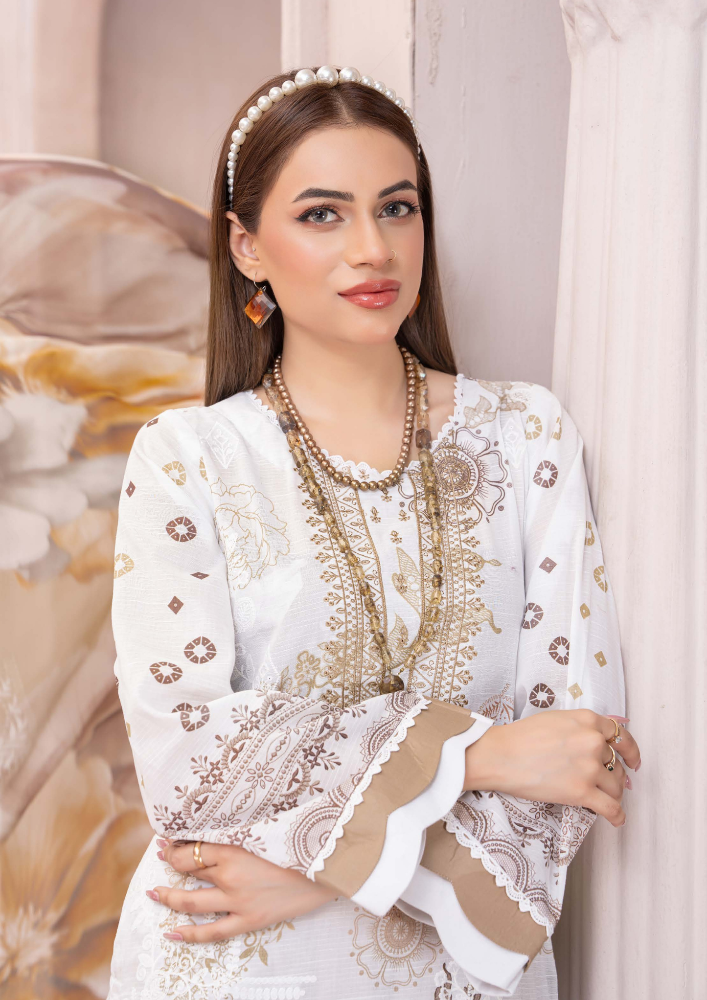 DHAGAY - Unstitched 3-Piece Embroidered Lawn