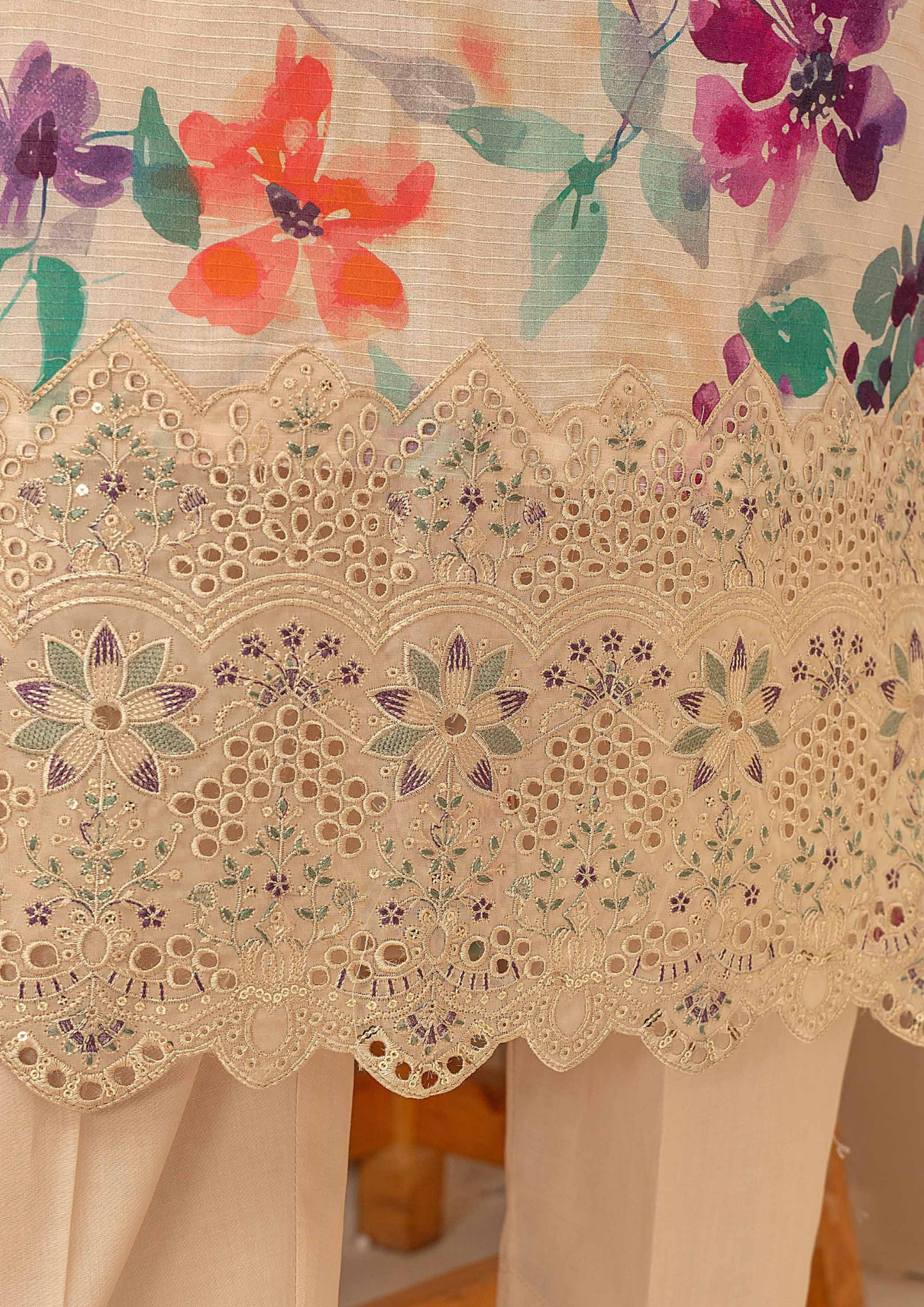 AQAS - Unstitched 3-Piece Digital Printed