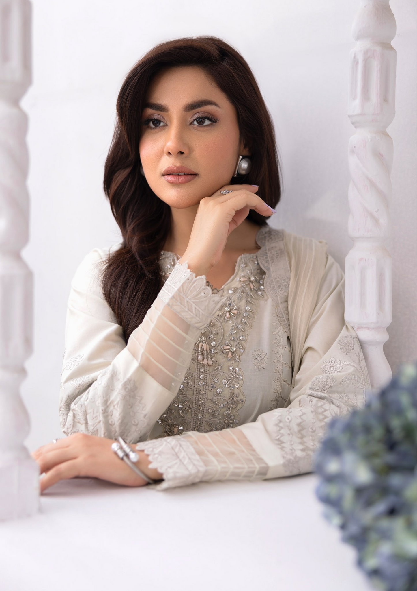 RIM JHIM - Luxury Embroidered Lawn