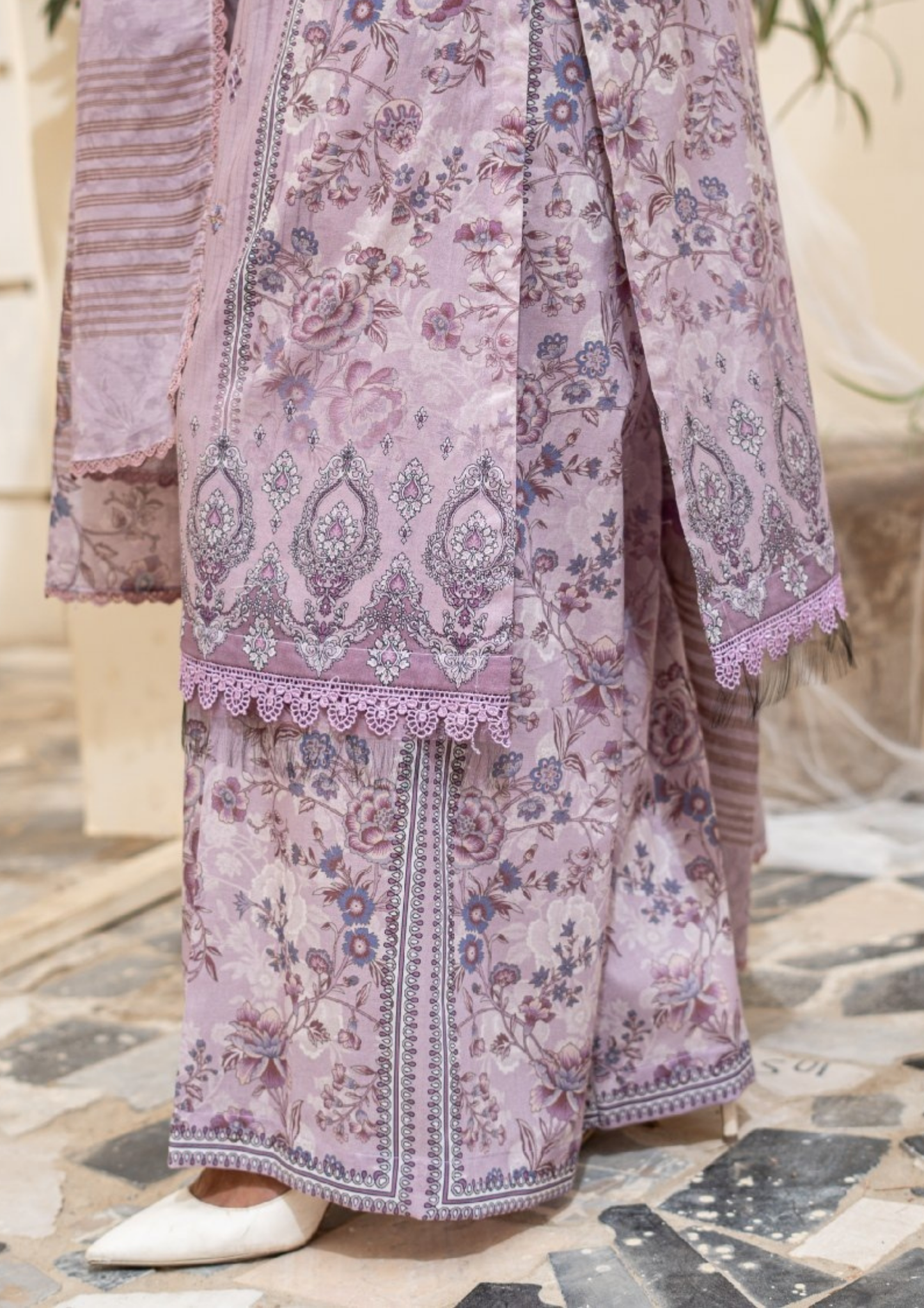 SAJAL - Unstitched 3-Piece Digital Lawn
