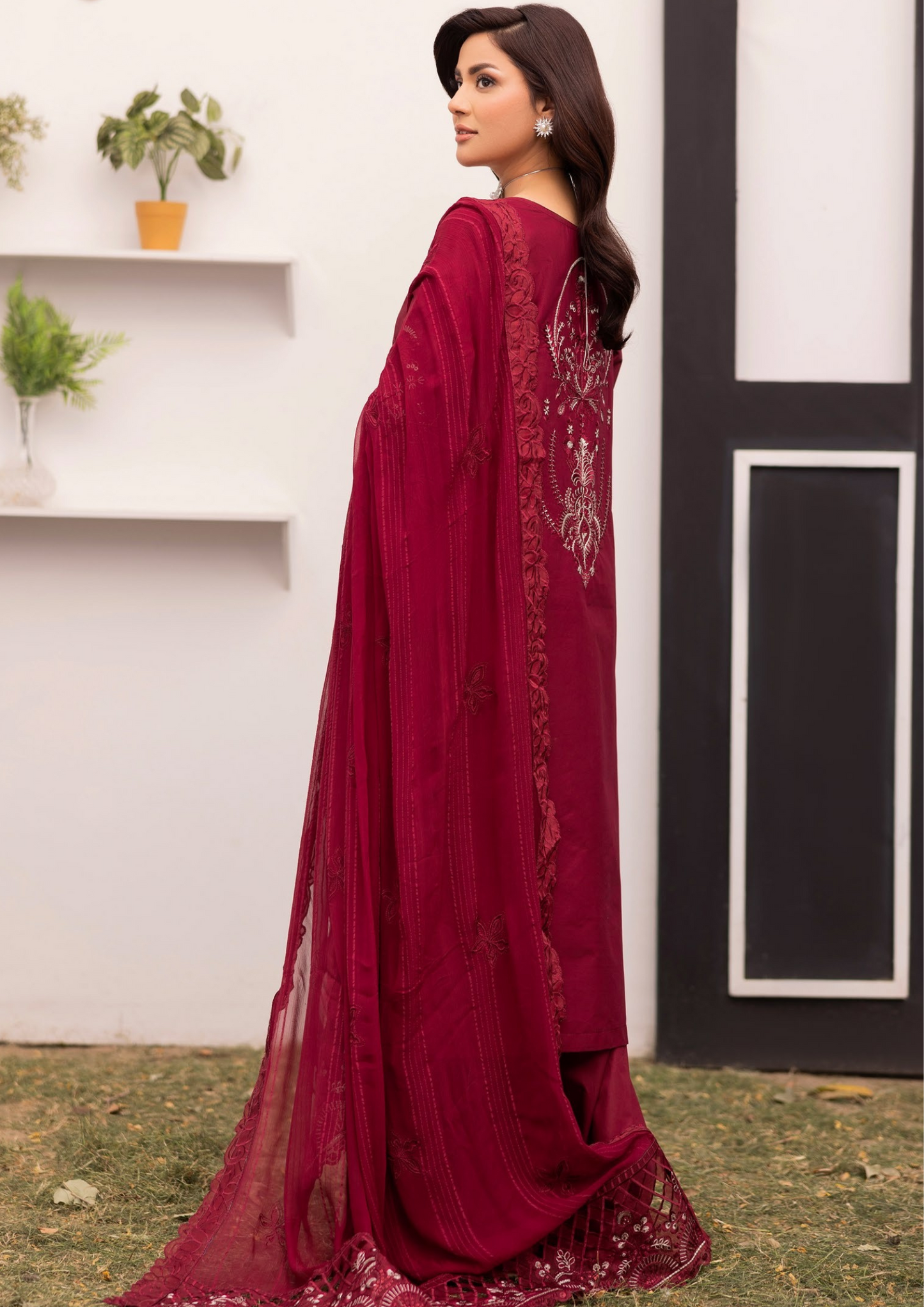 RIM JHIM - Luxury Embroidered Lawn