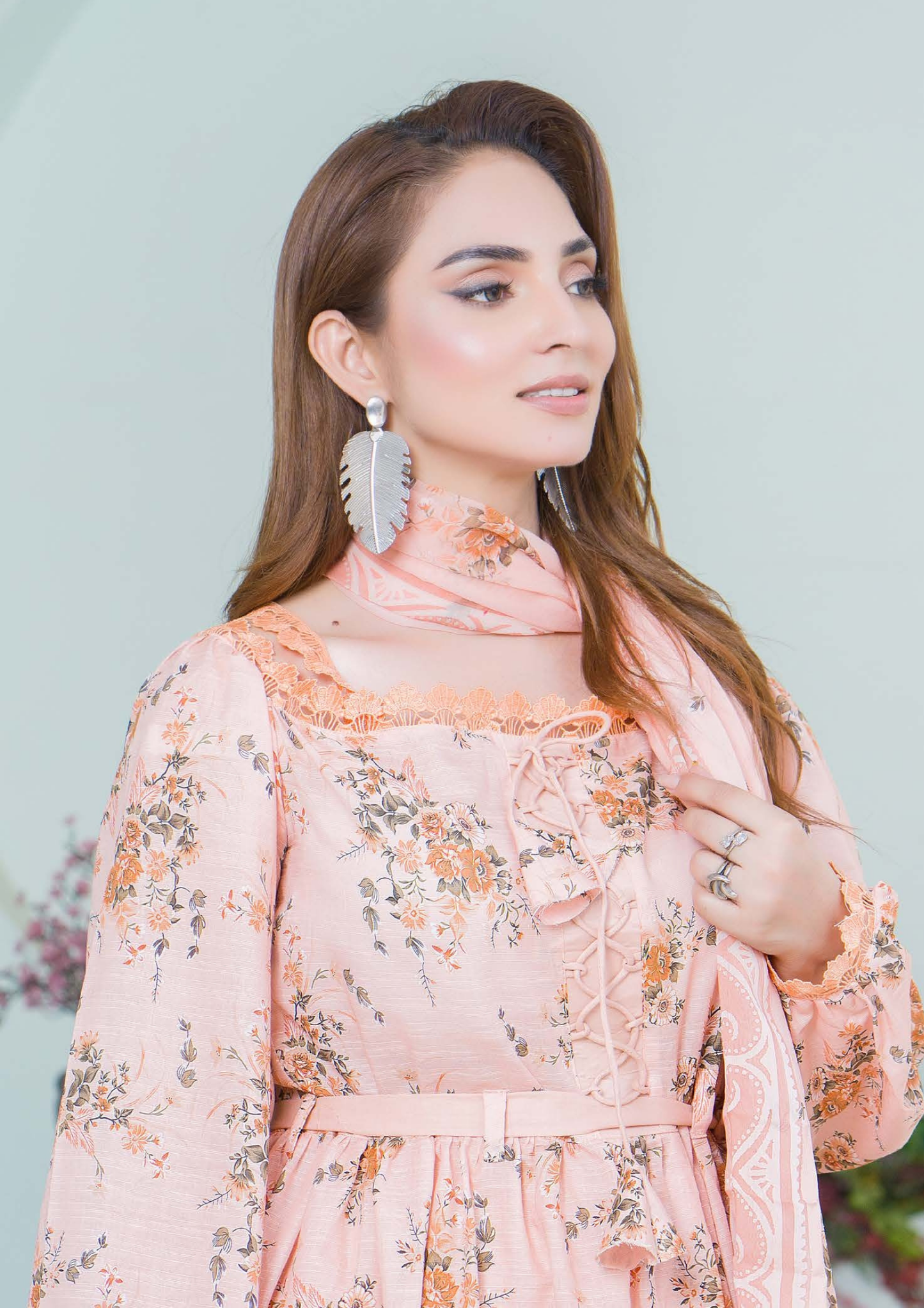 PEHNAWAA - Unstitched 3-Piece Digital Printed Lawn
