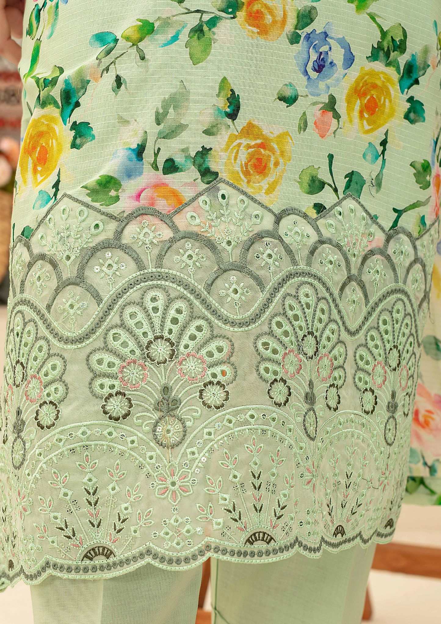 AQAS - Unstitched 3-Piece Digital Printed
