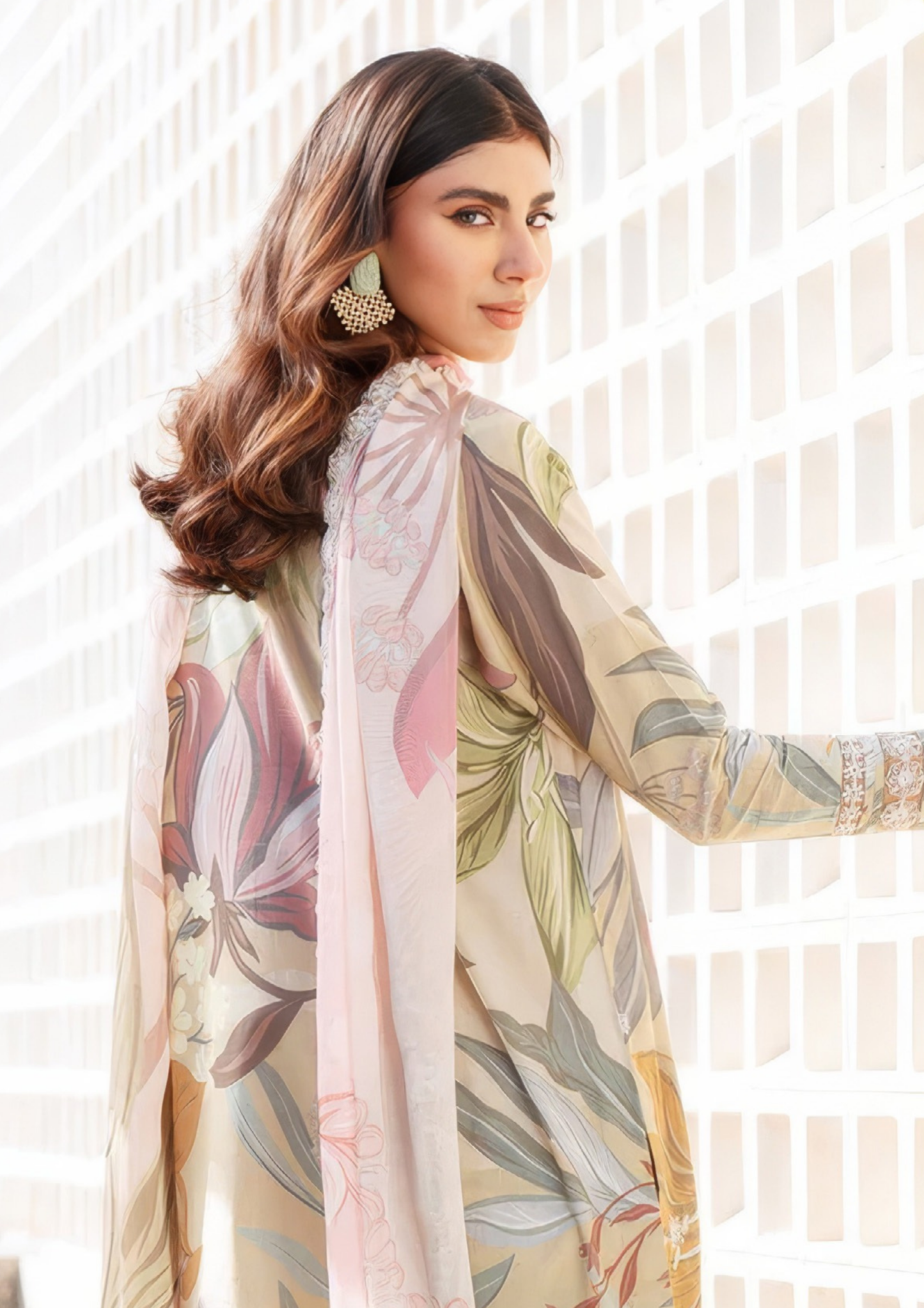 PARIZAAD - Unstitched 3-Piece Digital Print Lawn