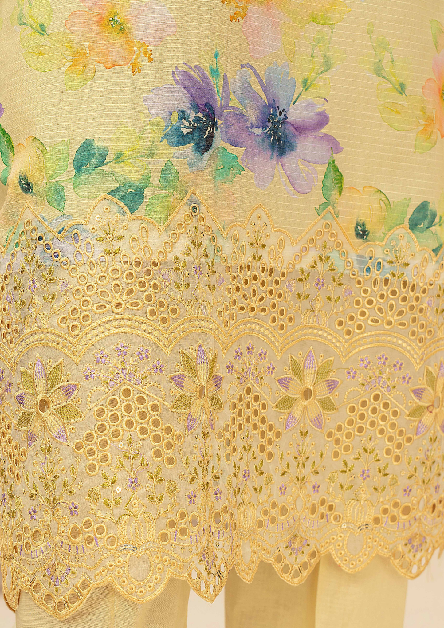 AQAS - Unstitched 3-Piece Digital Printed
