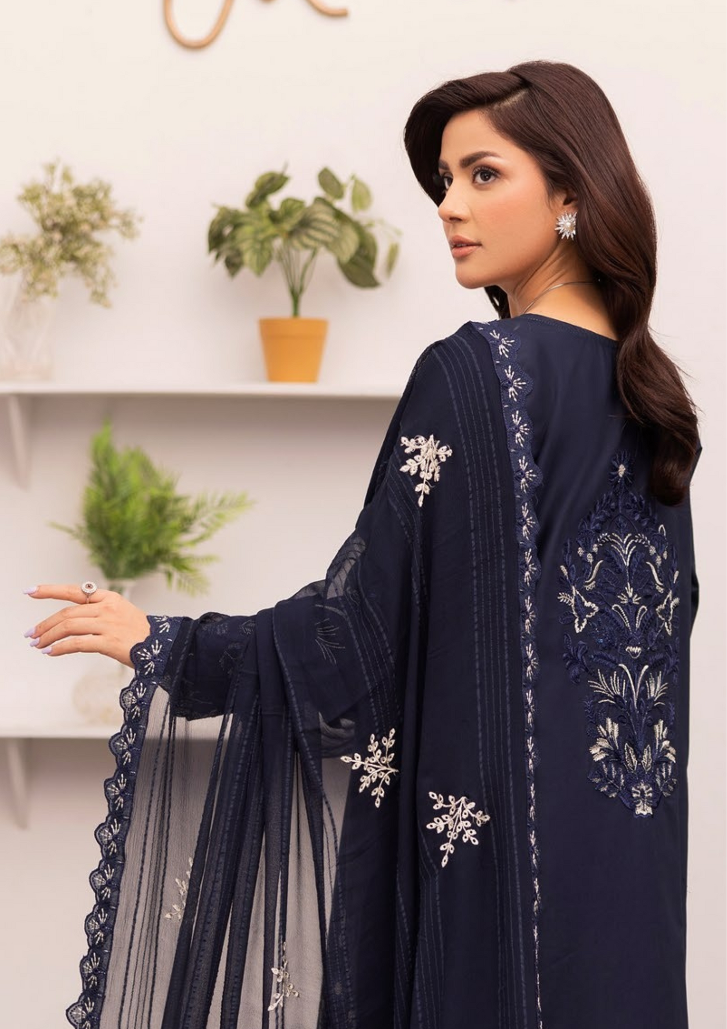 RIM JHIM - Luxury Embroidered Lawn