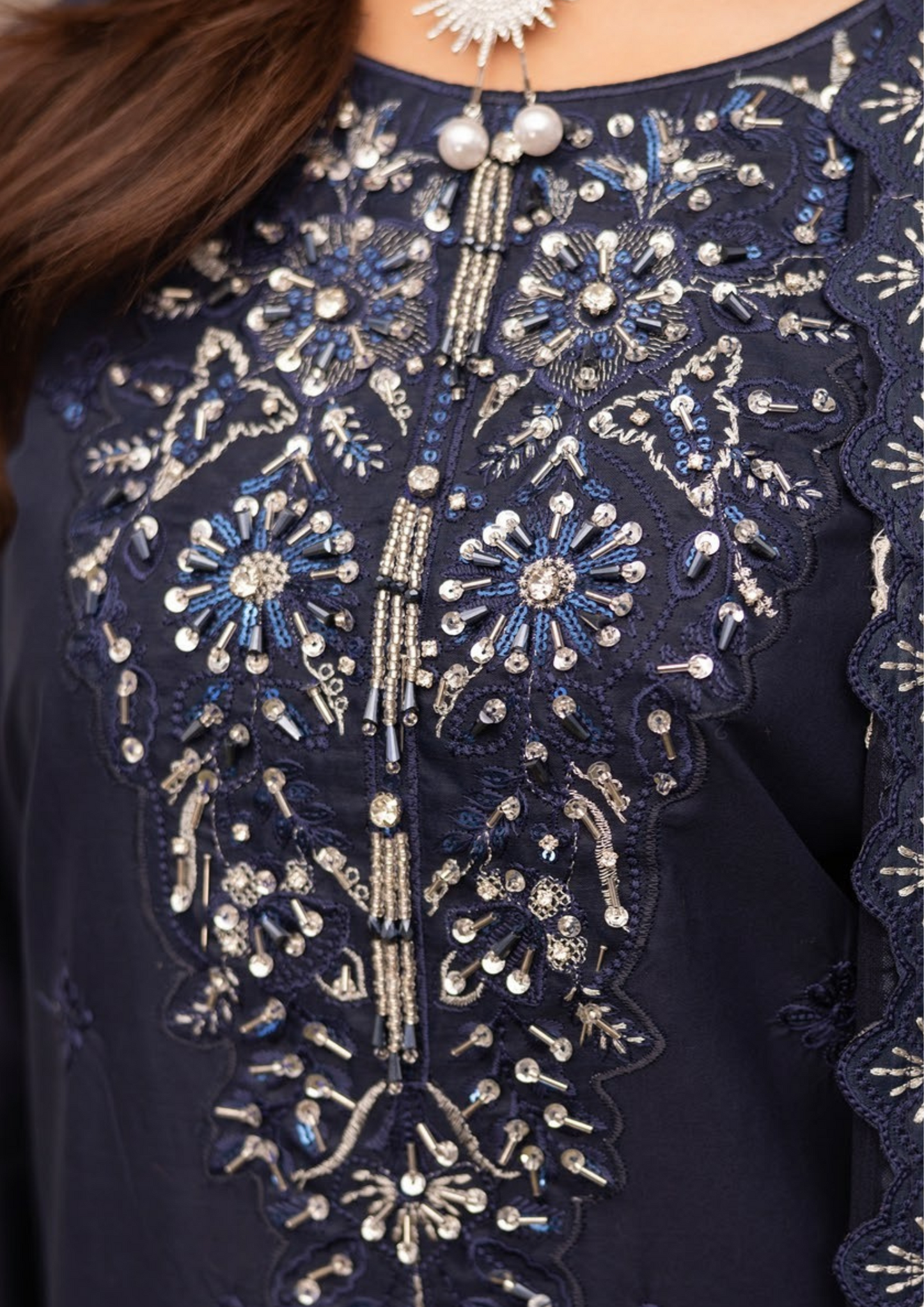 RIM JHIM - Luxury Embroidered Lawn