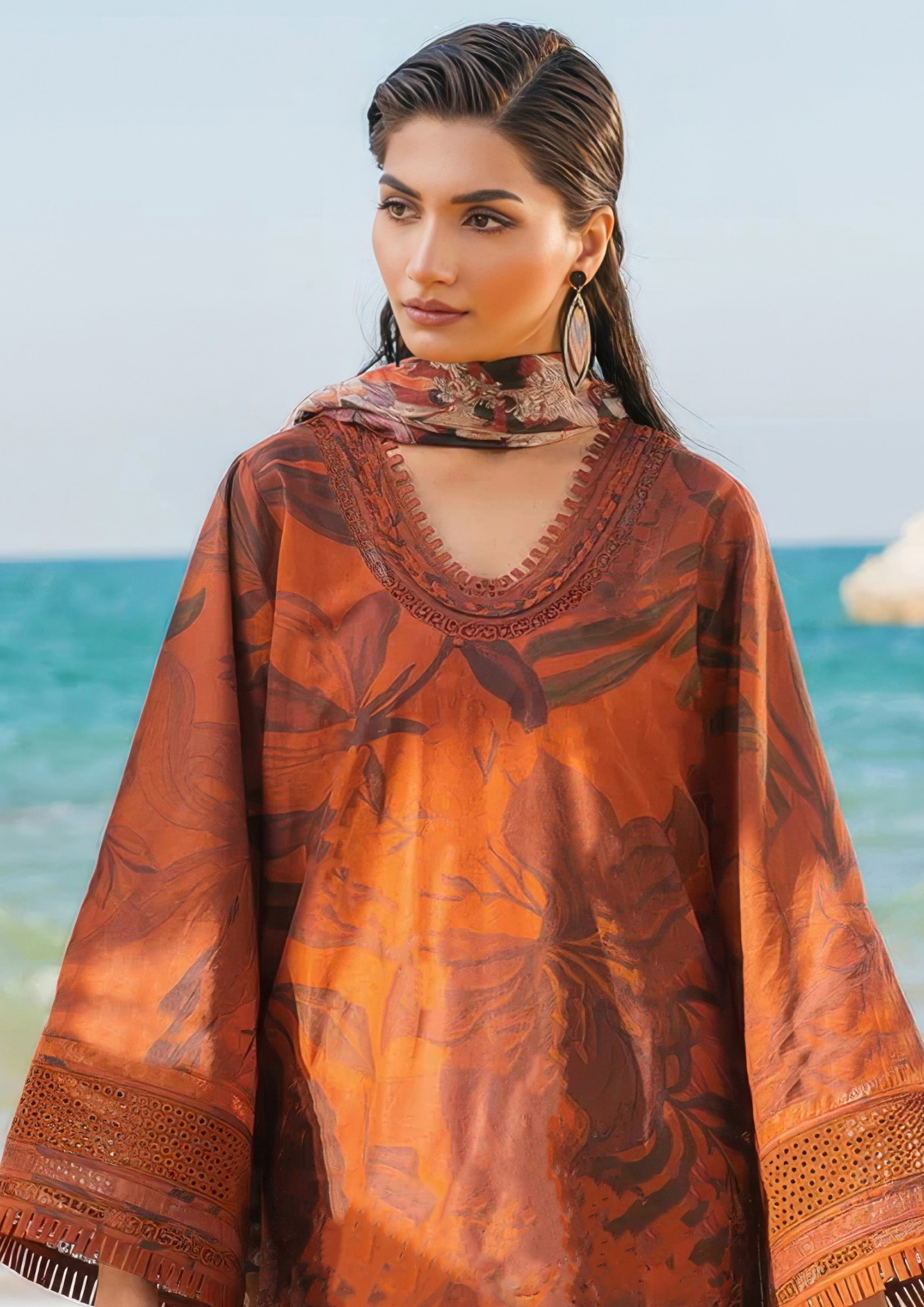 PARIZAAD - Unstitched 3-Piece Digital Print Lawn