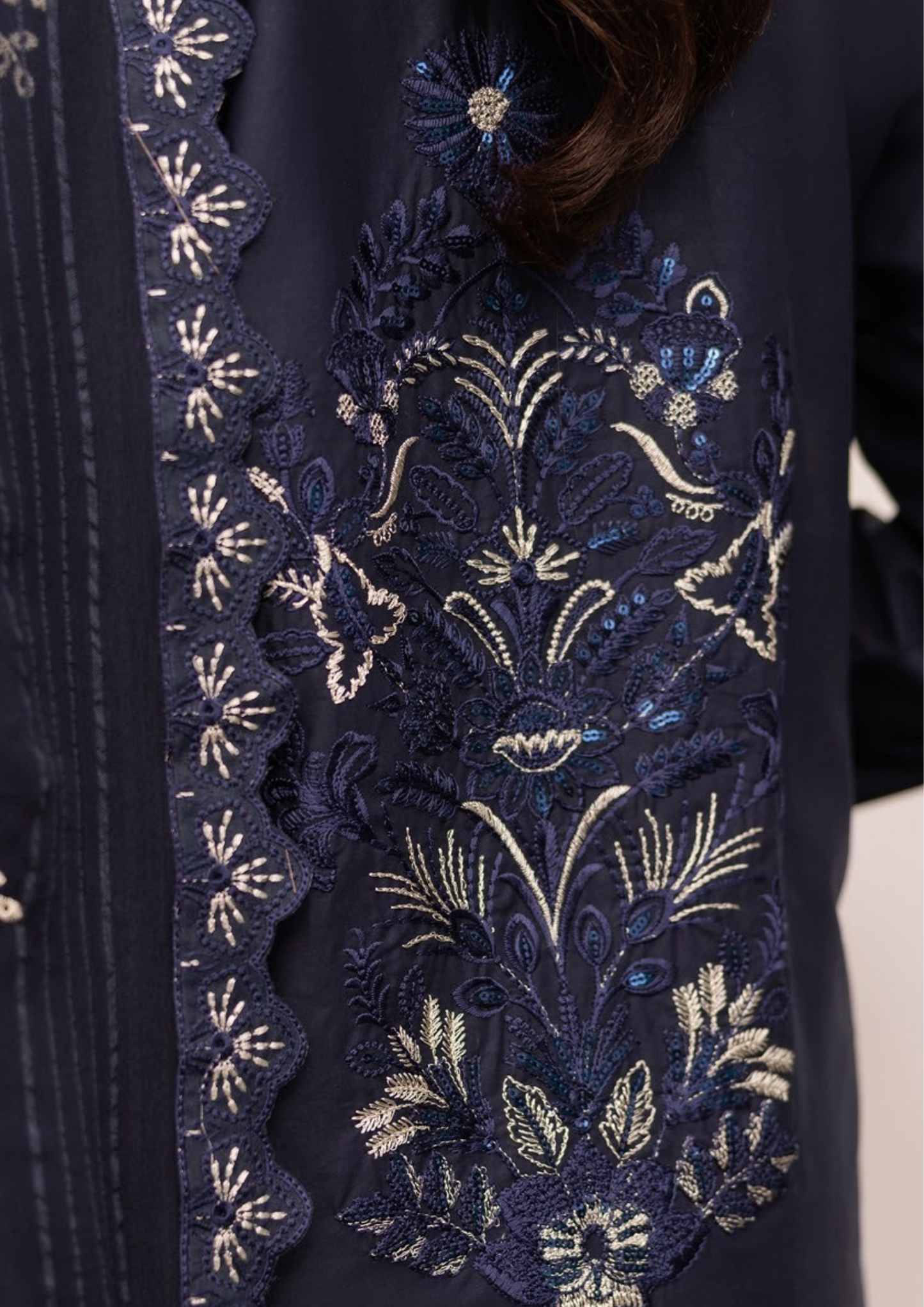 RIM JHIM - Luxury Embroidered Lawn