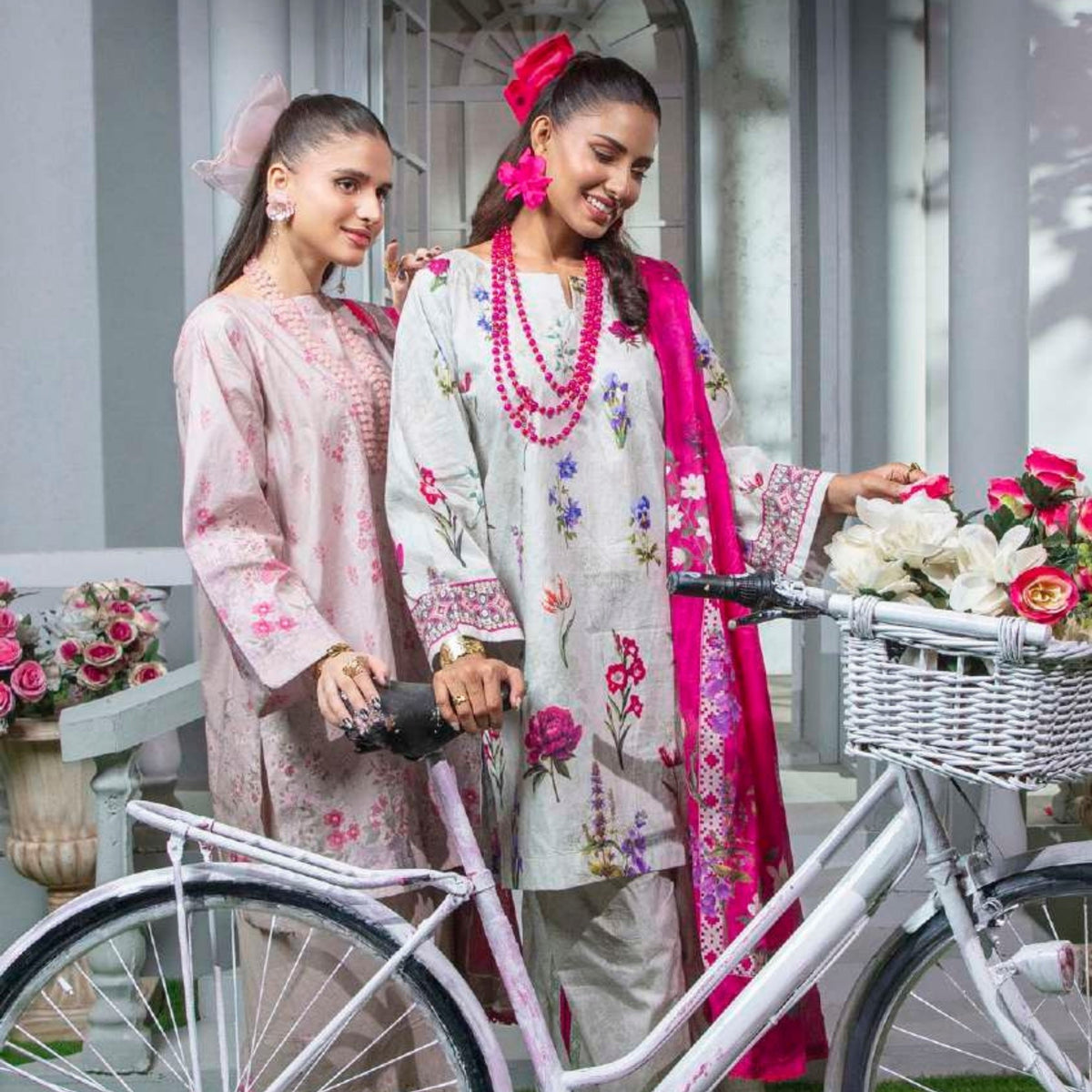 New Unstitched 3 PCS Lawn