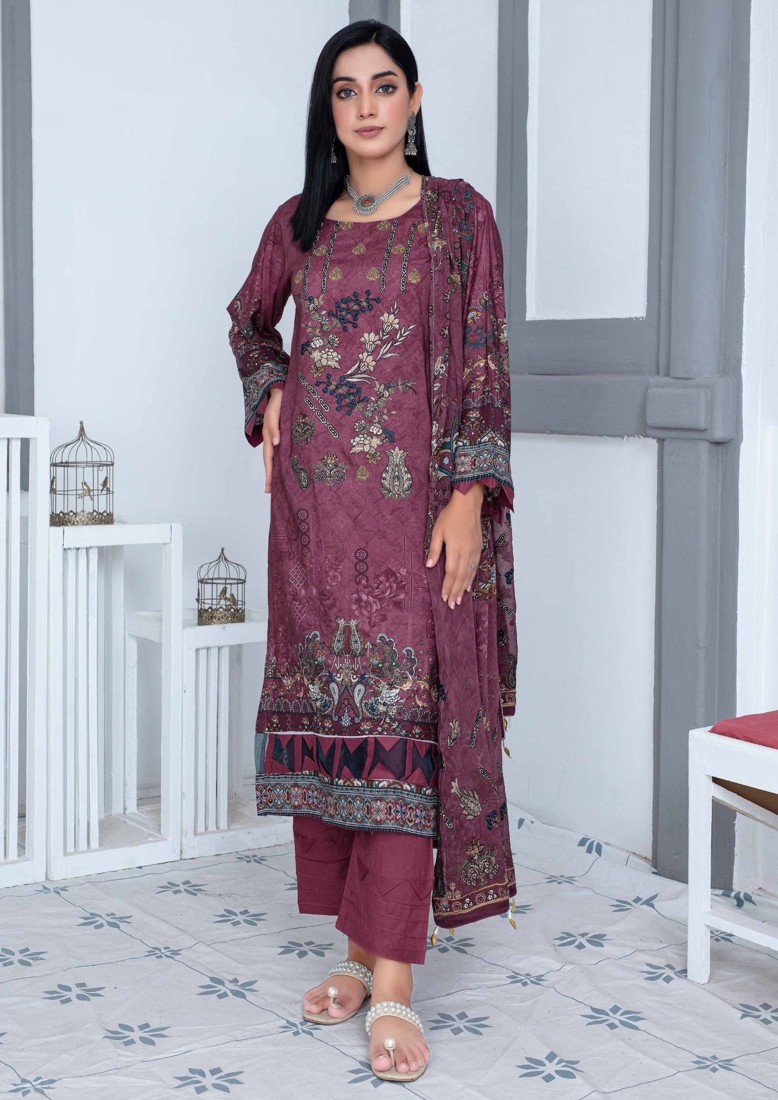 SAHIBA - Superior Linen Digital Print