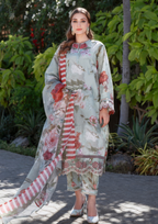 PARIZAAD - Unstitched 3-Piece Digital Print Lawn