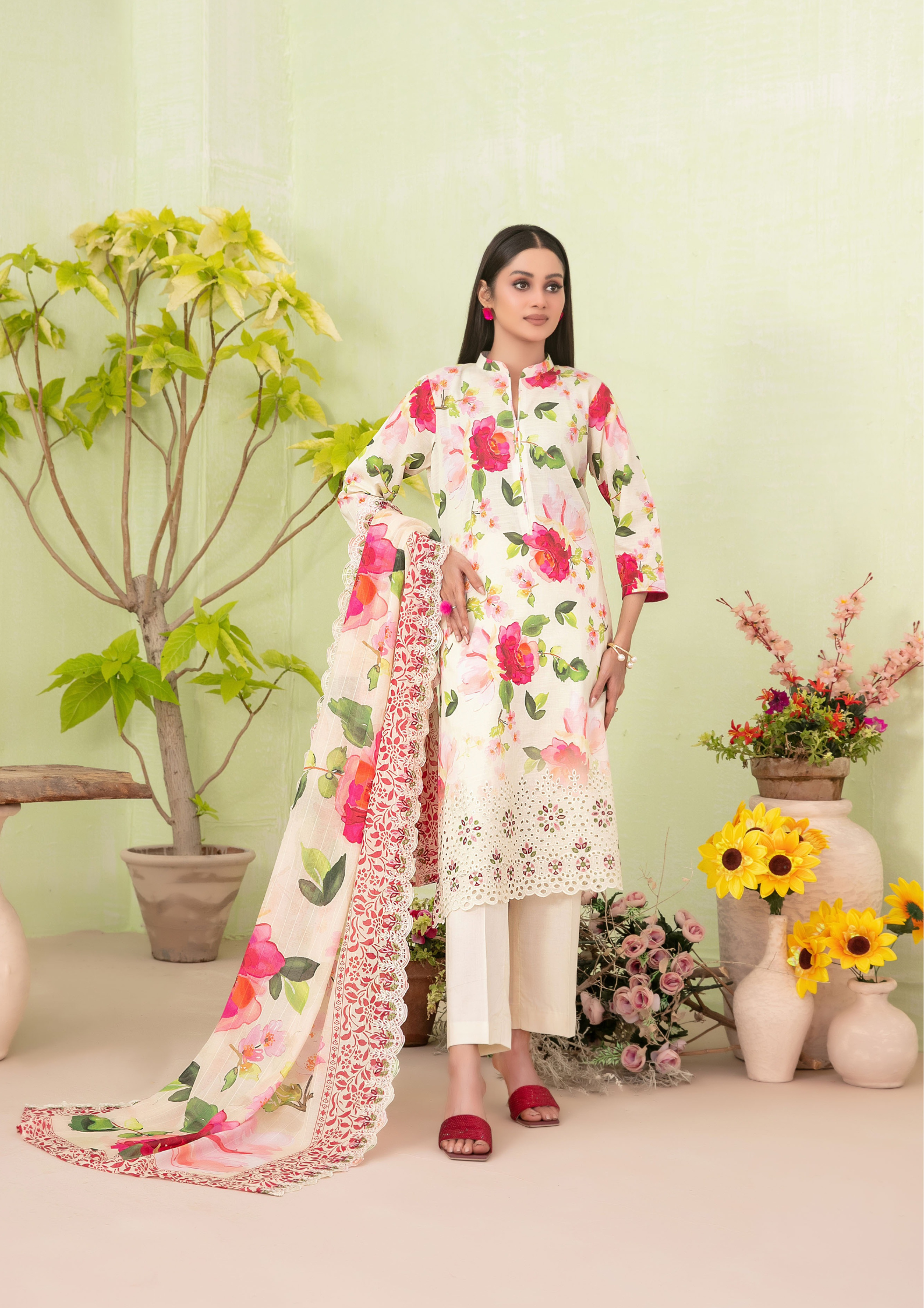 COCO - Unstitched 3-Piece Luxury Embroidered