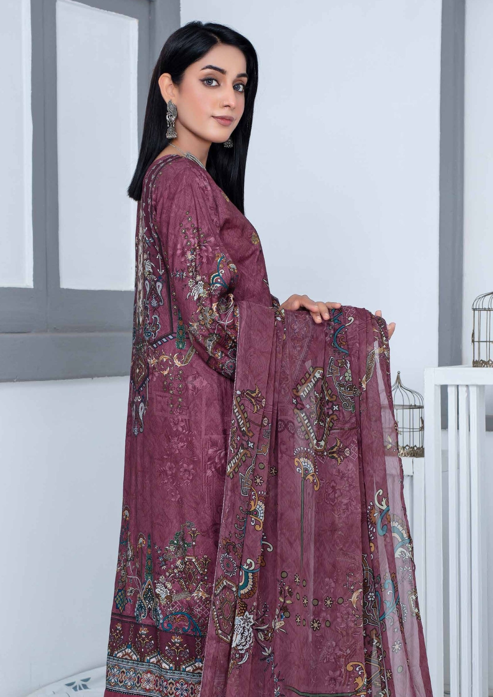 SAHIBA - Superior Linen Digital Print