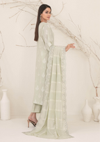 ZEENAT - Unstitched 3-Piece Broshia Banarsi