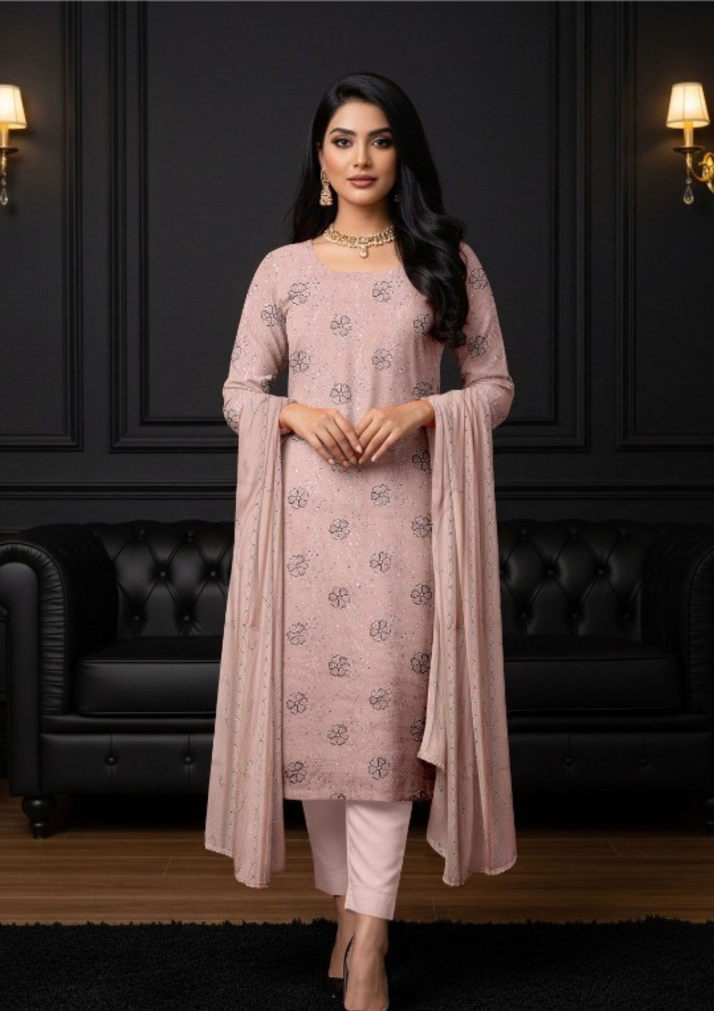 BULBUL - Unstitched Pashmina Dhanak