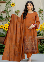 AINA - Unstitched Embroidered Dhanak