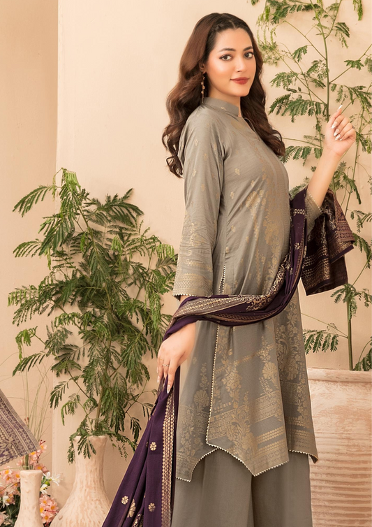 LAWN TALE - Unstitched 3-Piece Broshia Banarsi Lawn