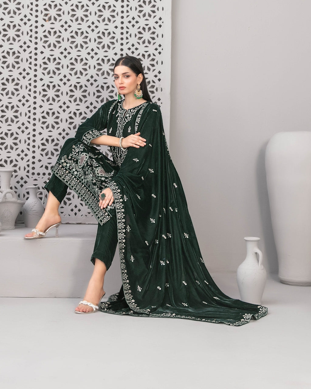 NAFISA - Unstitched Luxury Velvet