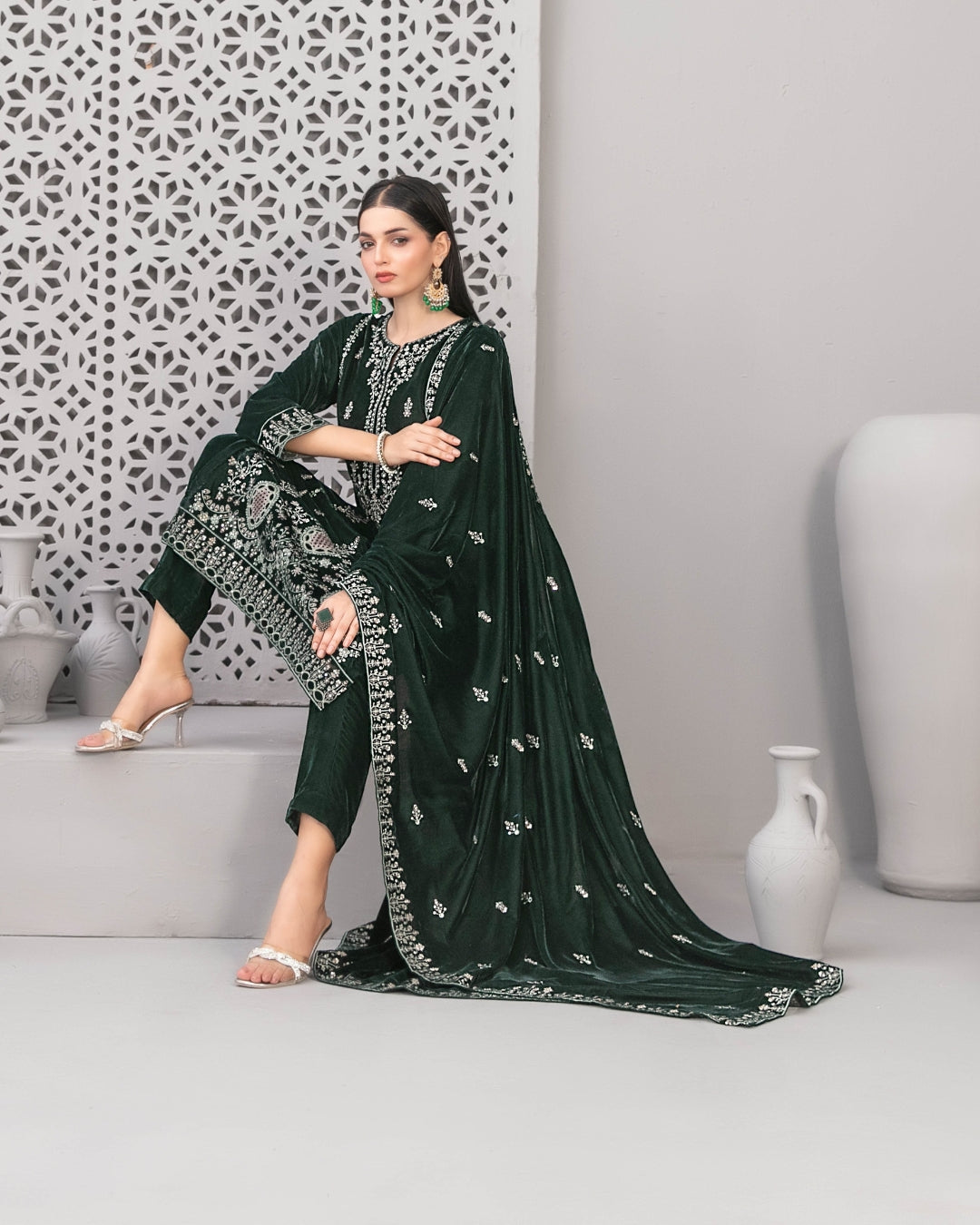 NAFISA - Unstitched Luxury Velvet