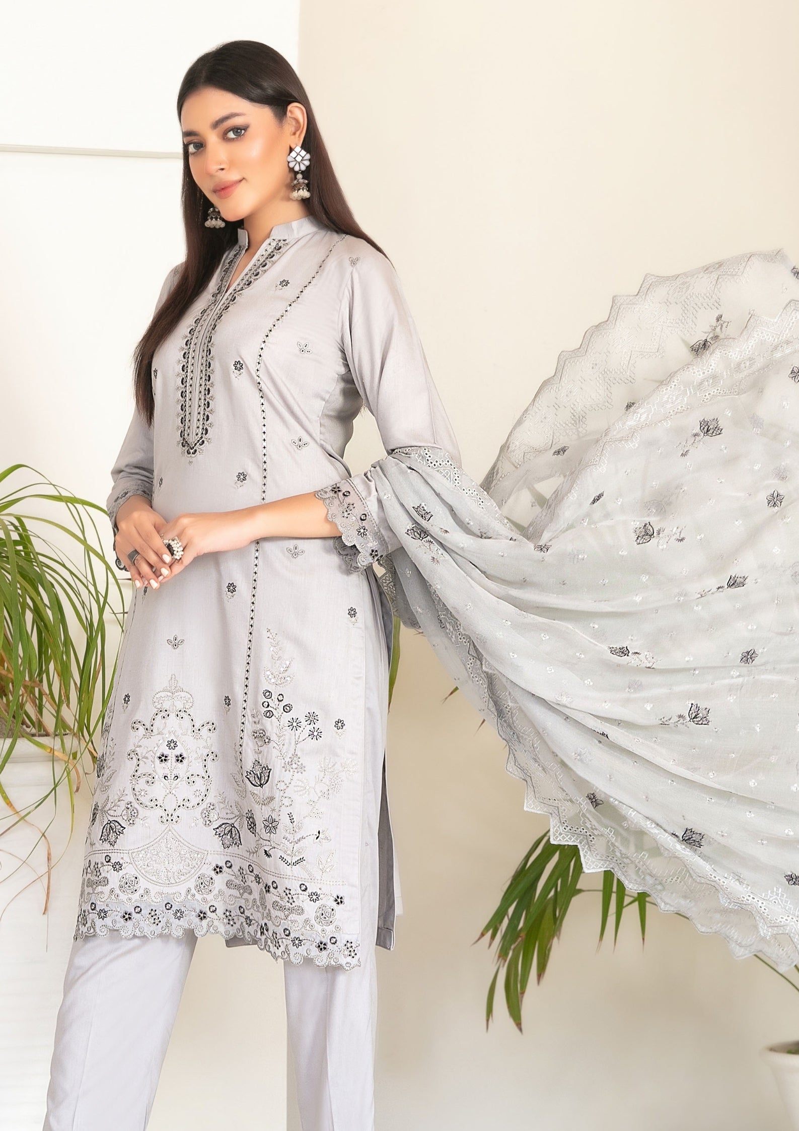 RAQS - Unstitched Embroidered Viscose