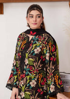 SHAFAQ - Unstitched 3-PCS Bana Dora Linen