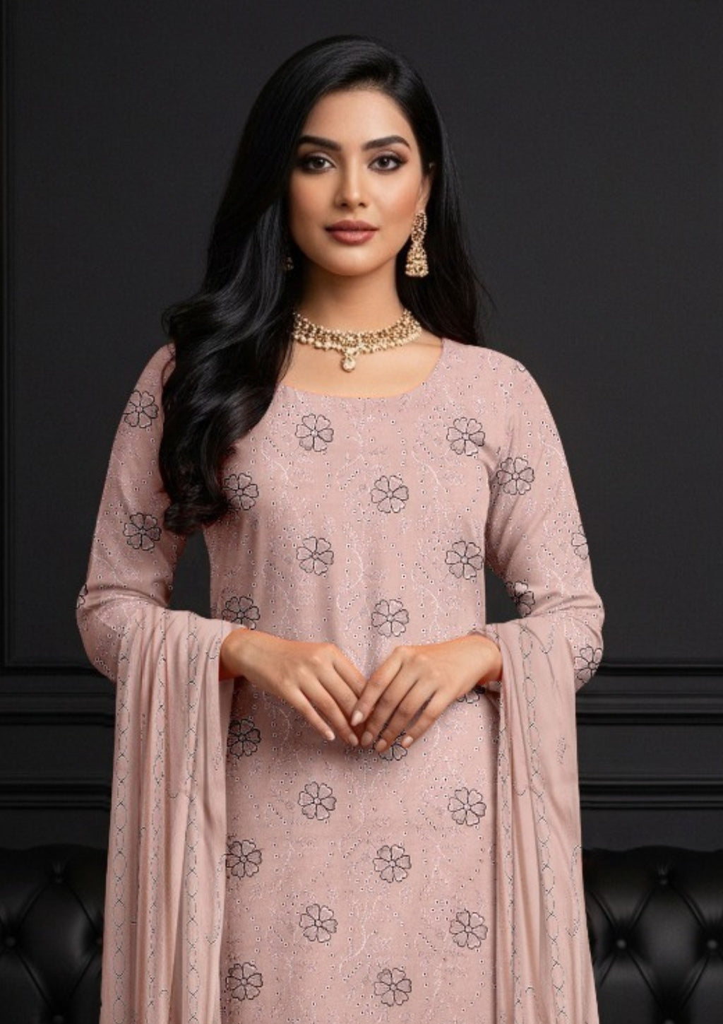 BULBUL - Unstitched Pashmina Dhanak