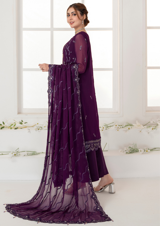 AFREEN - Semi Stitched Exclusive Chiffon