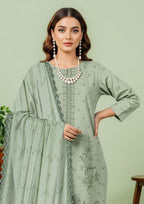 JAL PARI - Unstitched 3-PCS Embroidered