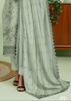 JAL PARI - Unstitched 3-PCS Embroidered