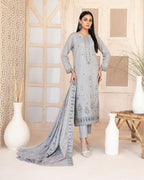 AYZEL - Unstitched Embroidered Karrandi