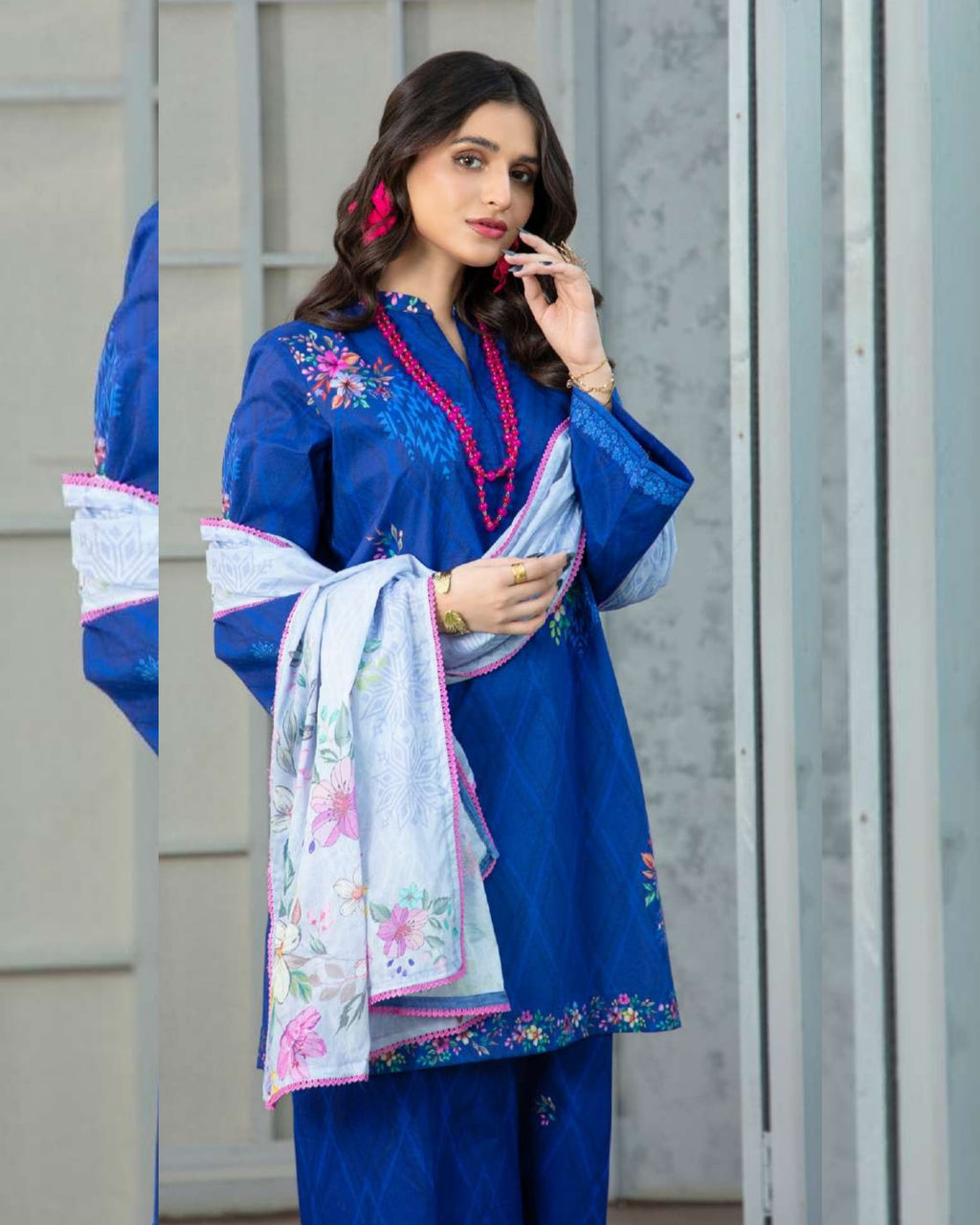 GULZAR - Stitched Lawn by Moncheri