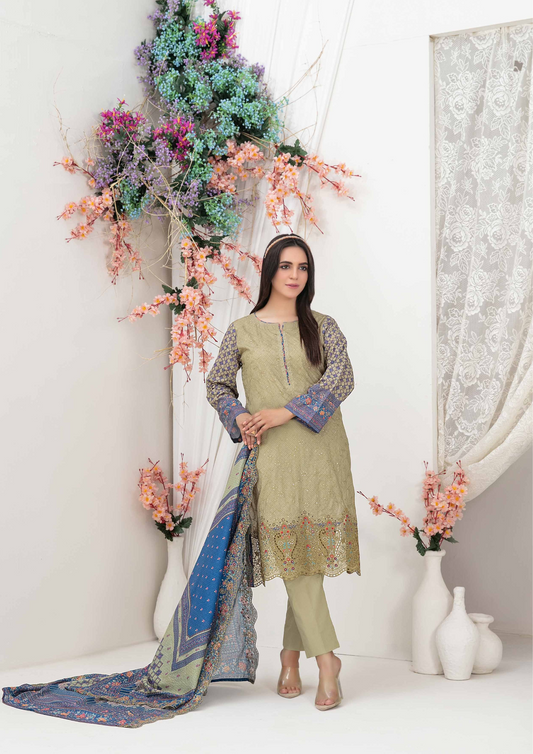 ULFAT - Unstitched 3-Piece Digital Lawn Prints