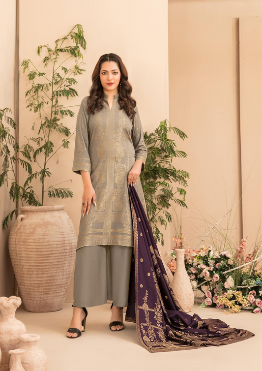 LAWN TALE - Unstitched 3-Piece Broshia Banarsi Lawn