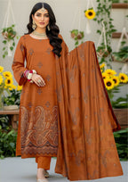 AINA - Unstitched Embroidered Dhanak